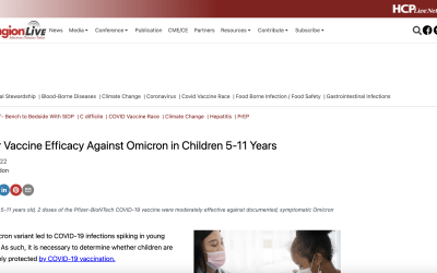 Pfizer Vaccine Efficacy Against Omicron in Children 5-11 Years