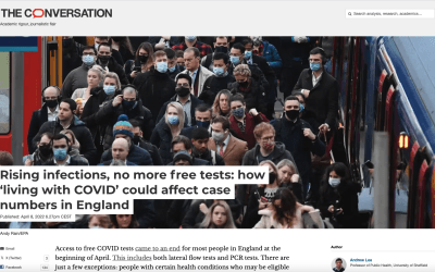 Rising infections, no more free tests: how ‘living with COVID’ could affect case numbers in England