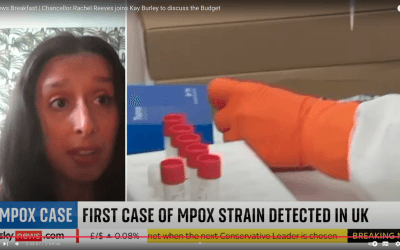 First strain of Mpox strain detected in the UK